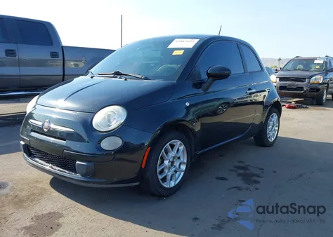 2012 Fiat 500 Pop z USA, uszkodzony, nr VIN 3C3CFFAR2CT201082